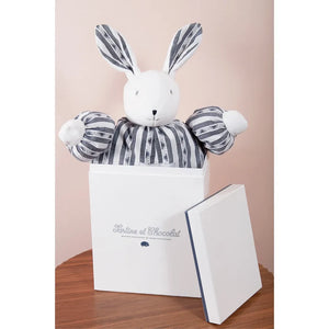 Tartine et Chocolat - Augustin The Rabbit Yumuşak Oyuncak 1977 - 25 cm | Lacivert