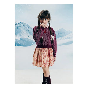 Morley - Polo Yaka Yün Kazak | Mor