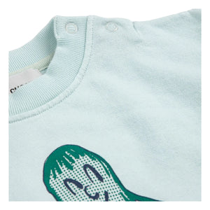 Bobo Choses - Mr Pickles Organik Pamuk Bebek Sweatshirt | Açık mavi
