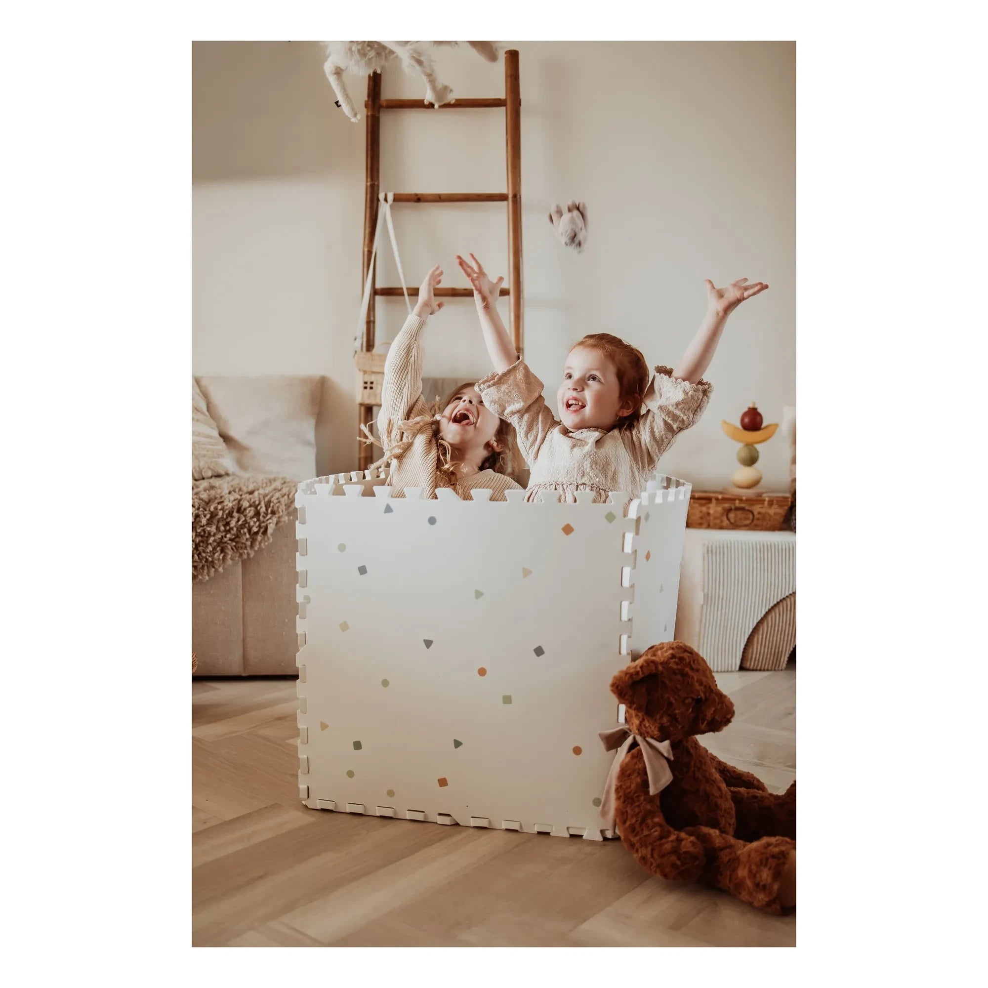 Play and Go - Tiloo modüler oyun matı - Dünya Haritası
