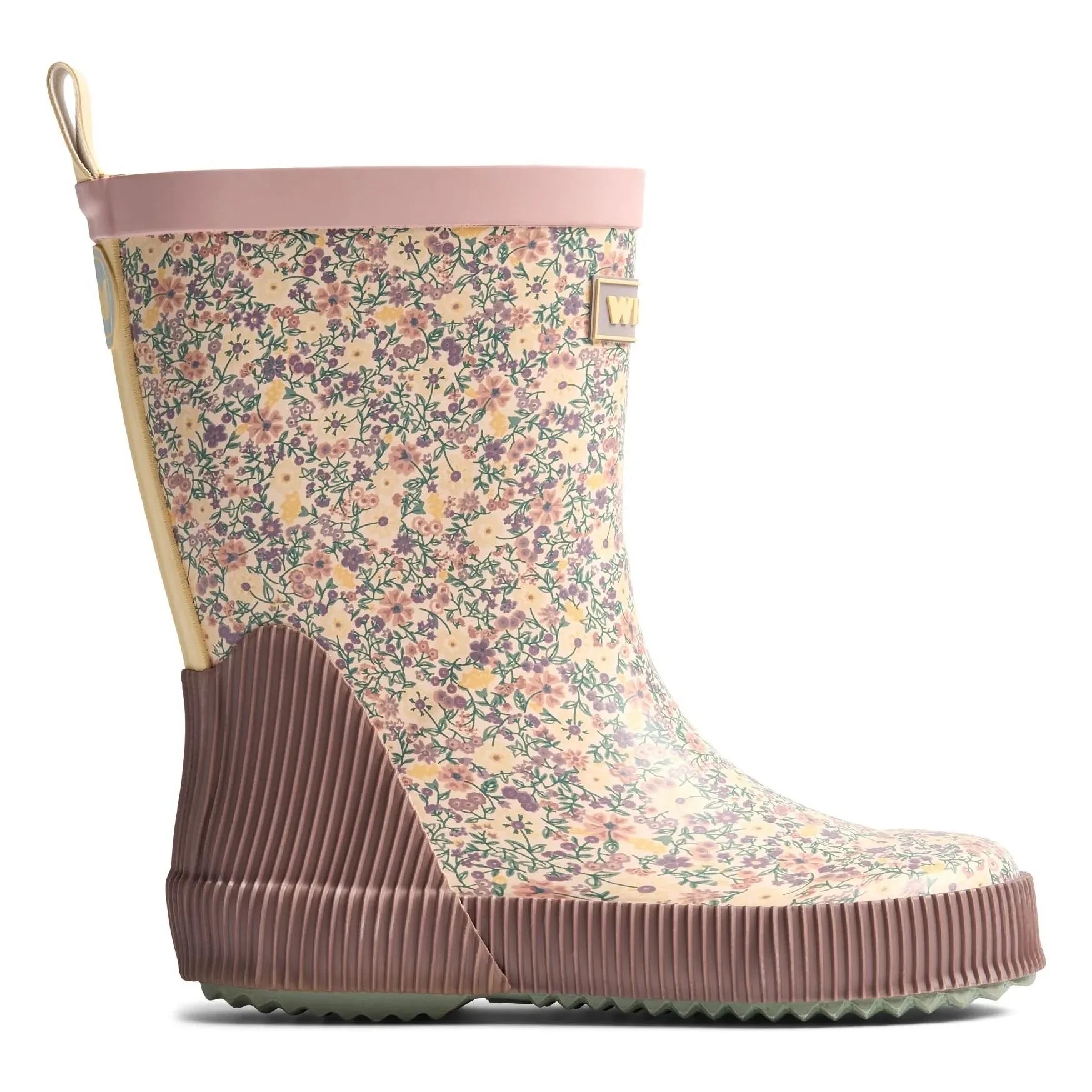 Wheat - Welly Fleuries Yağmur Çizmesi | Soluk Pembe