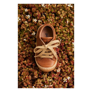 Petit Nord - Günlük Bağcıklı Sneaker | Konyak