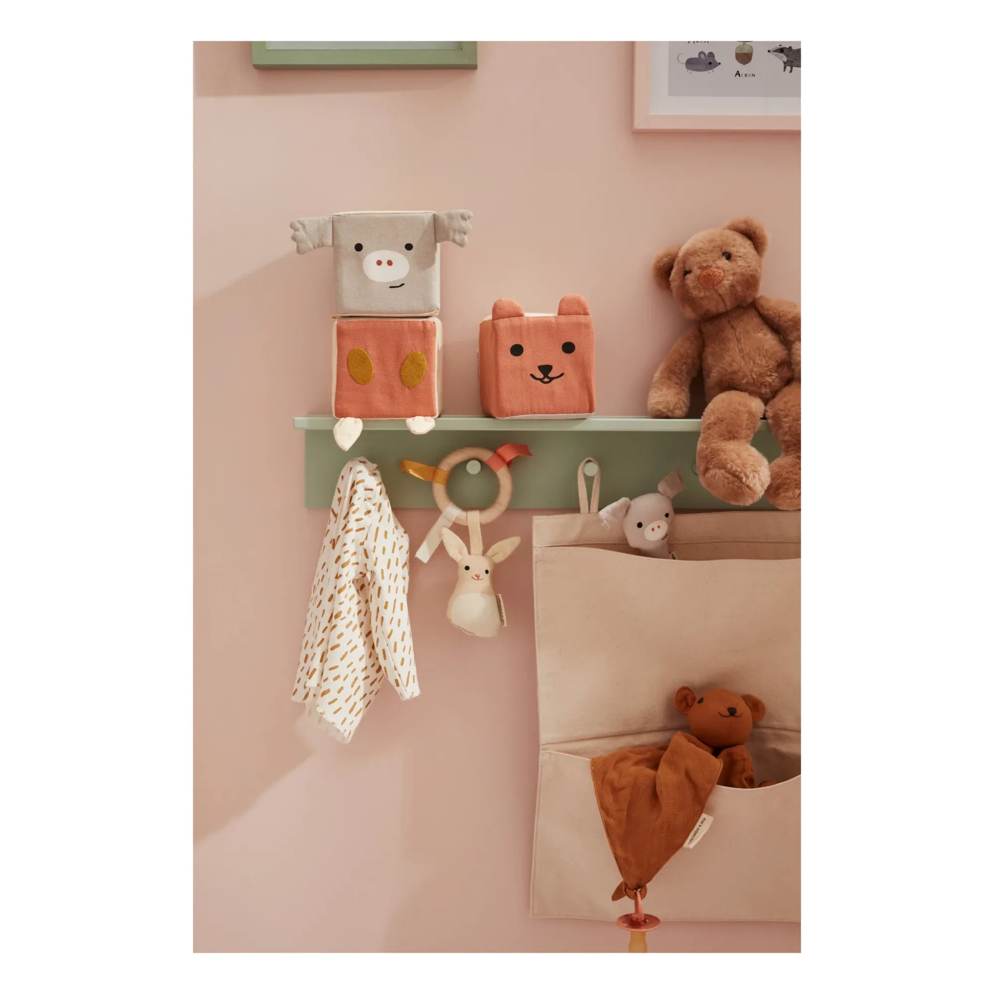 Kid's Concept - Edvin tekstil oyun blokları