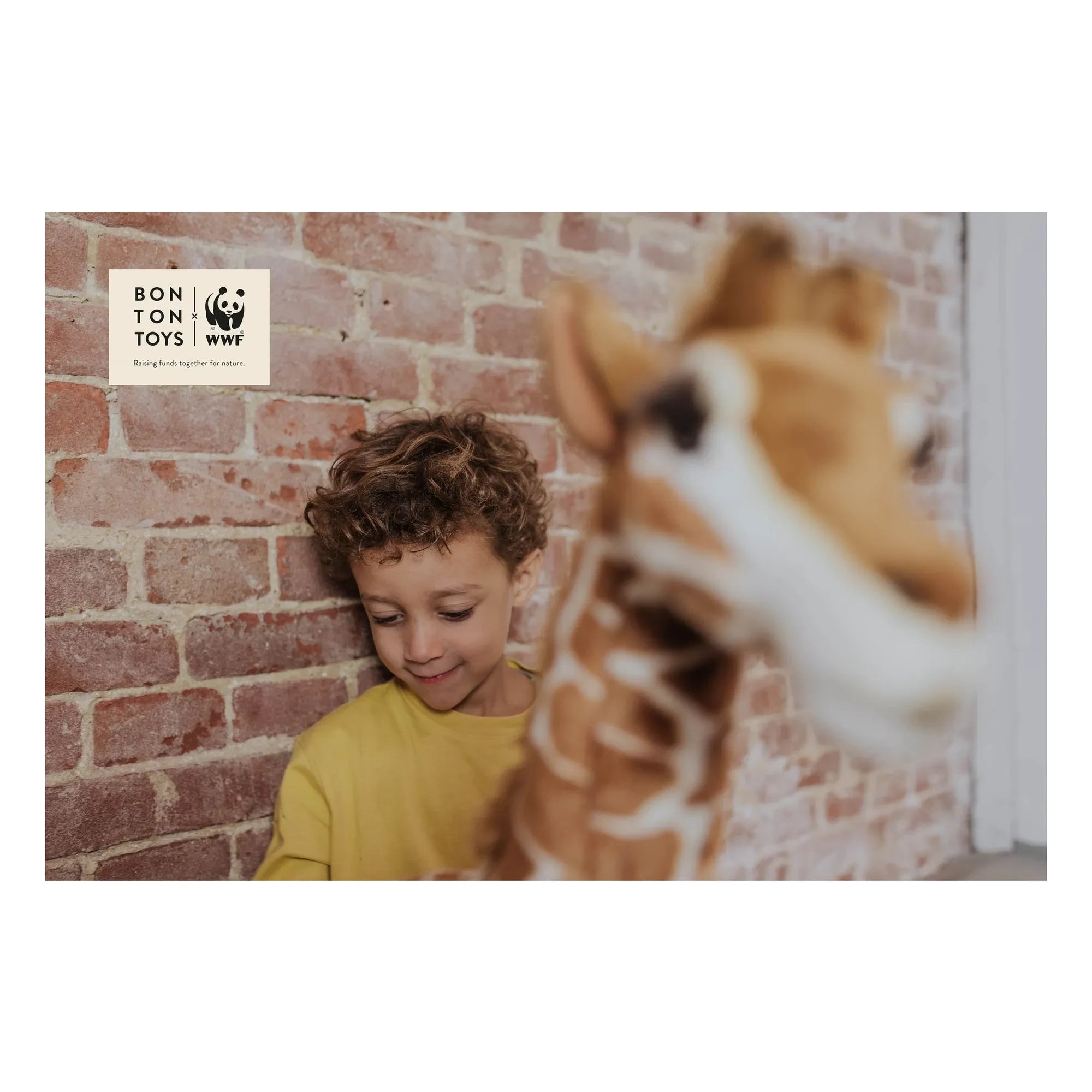 Bon Ton Toys - WWF - Zürafa peluş | Deve tüyü