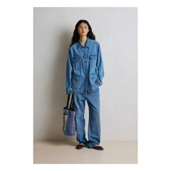 Hod - Elly Denim Sahara Ceket | Mavi