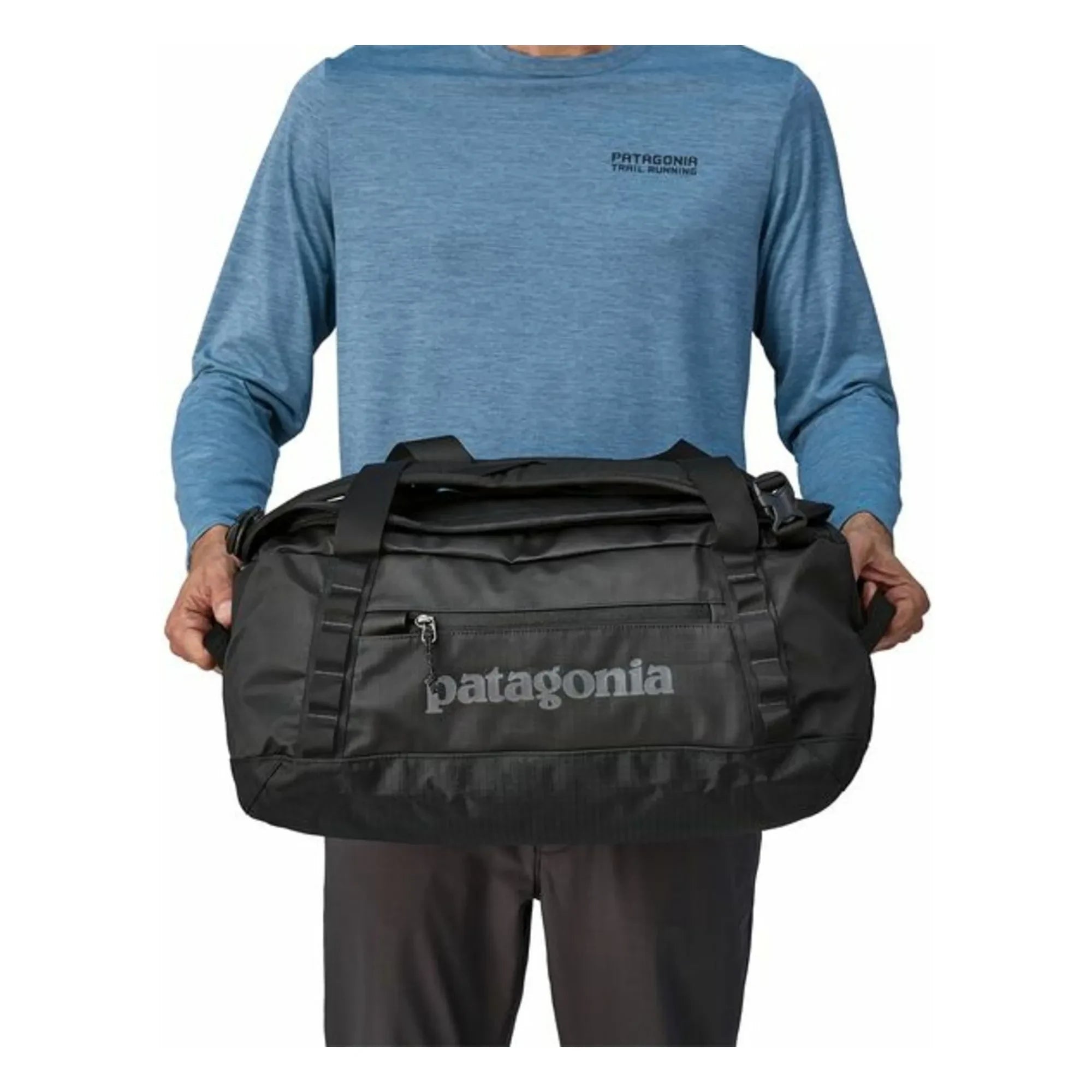 Patagonia - Black Hole Duffel 40L Geri Dönüştürülmüş Elyaf Sırt Çantası | Siyah