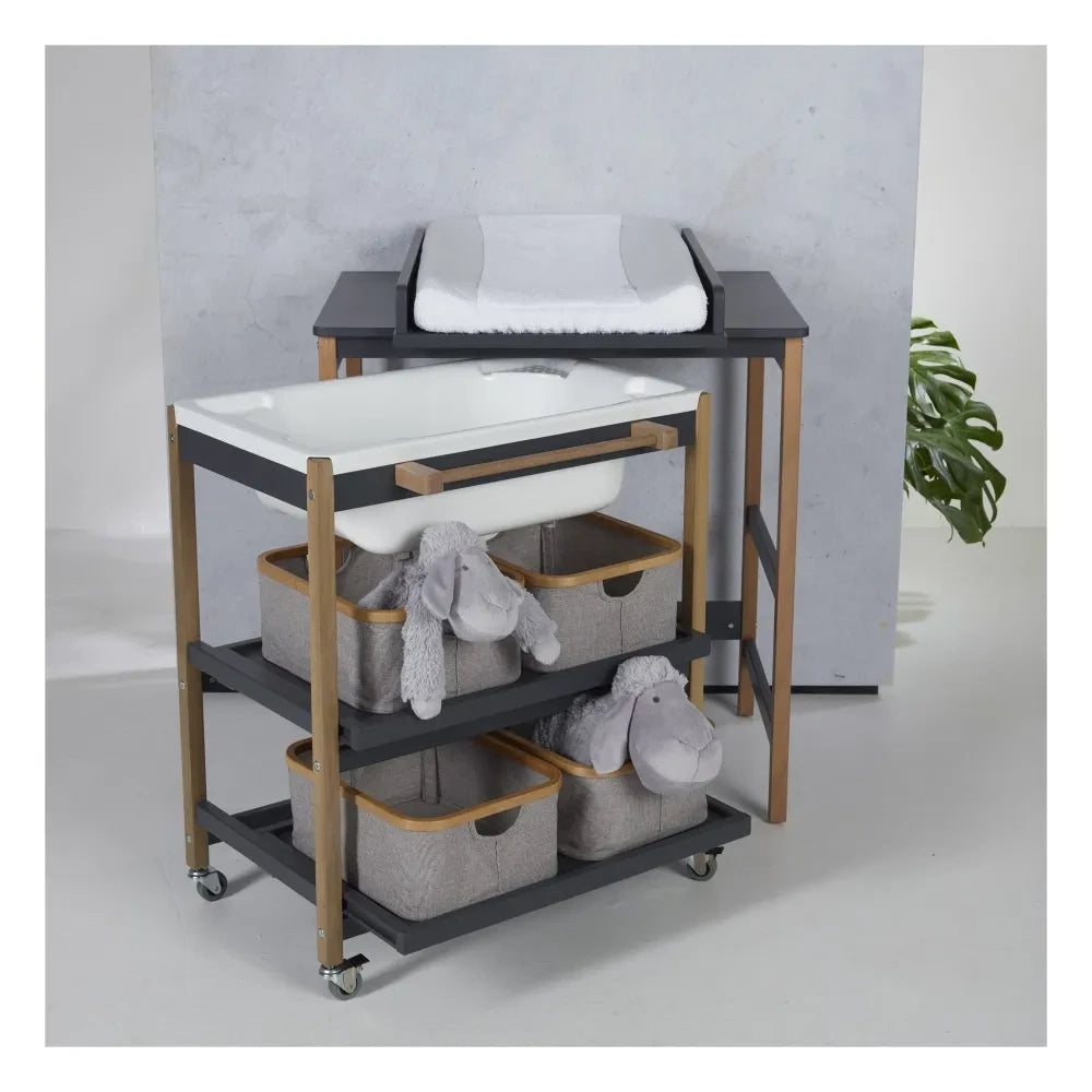Quax - 70x50cm Alt Değiştirme Minderi | Ecru