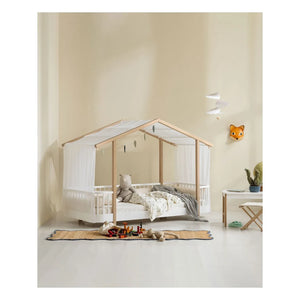Oliver Furniture - Wood Mini+ kabin dönüşüm kiti, junior kit dahil | Beyaz
