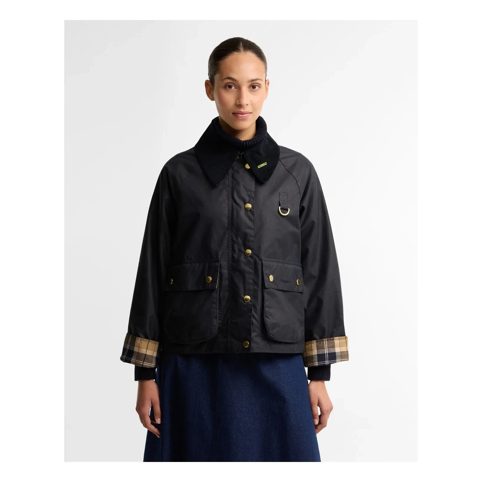 Barbour - Icons Modern Spey Pamuklu Yağmurluk | Lacivert