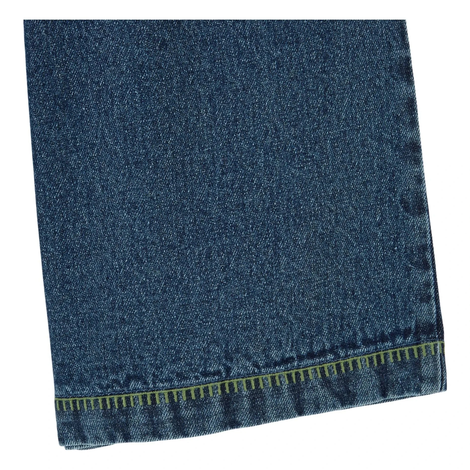 Emile et Ida - Nakışlı Denim Salopet | Koyu Mavi