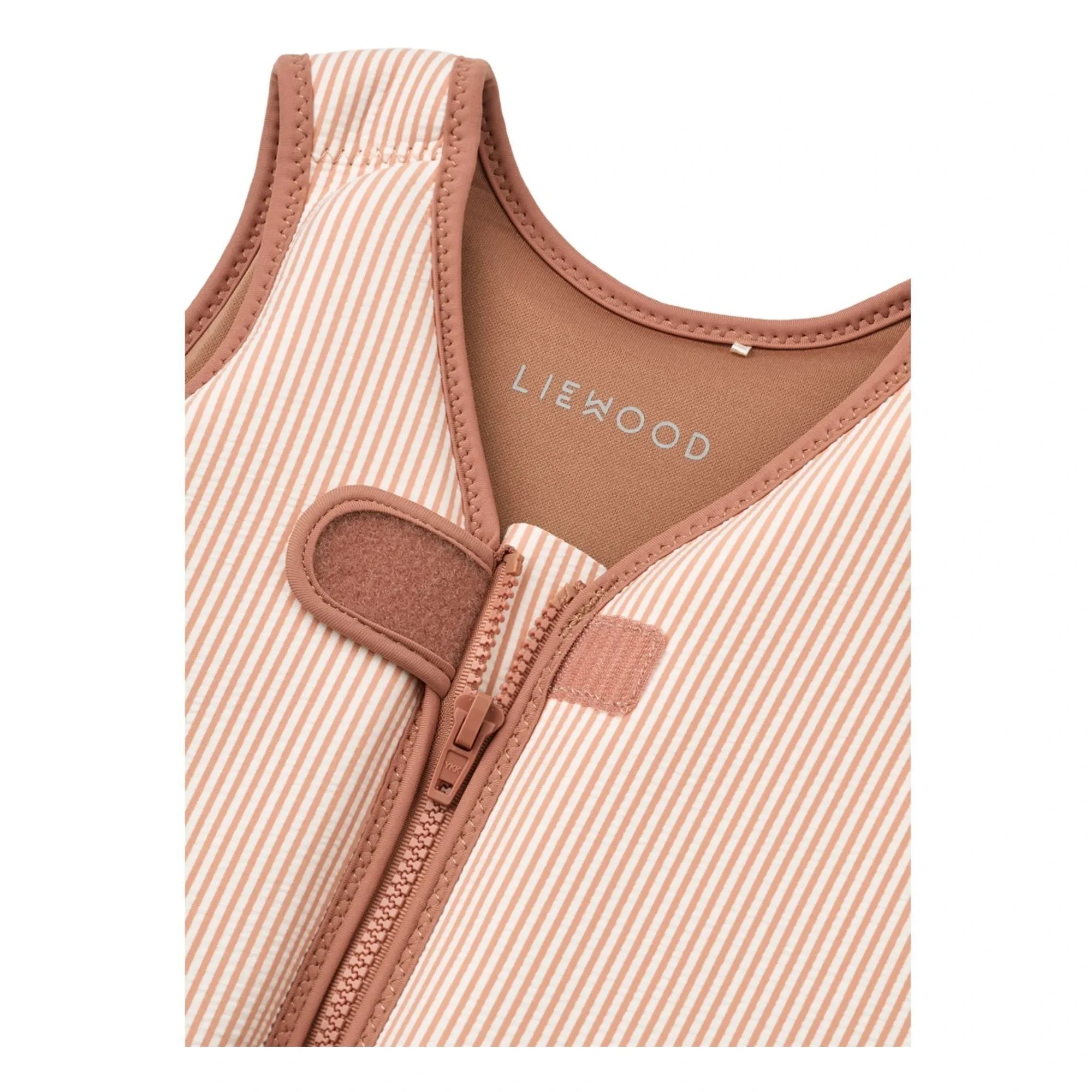Liewood - Dove yüzme yeleği | Y/D çizgili Pale tuscany/Creme de la creme