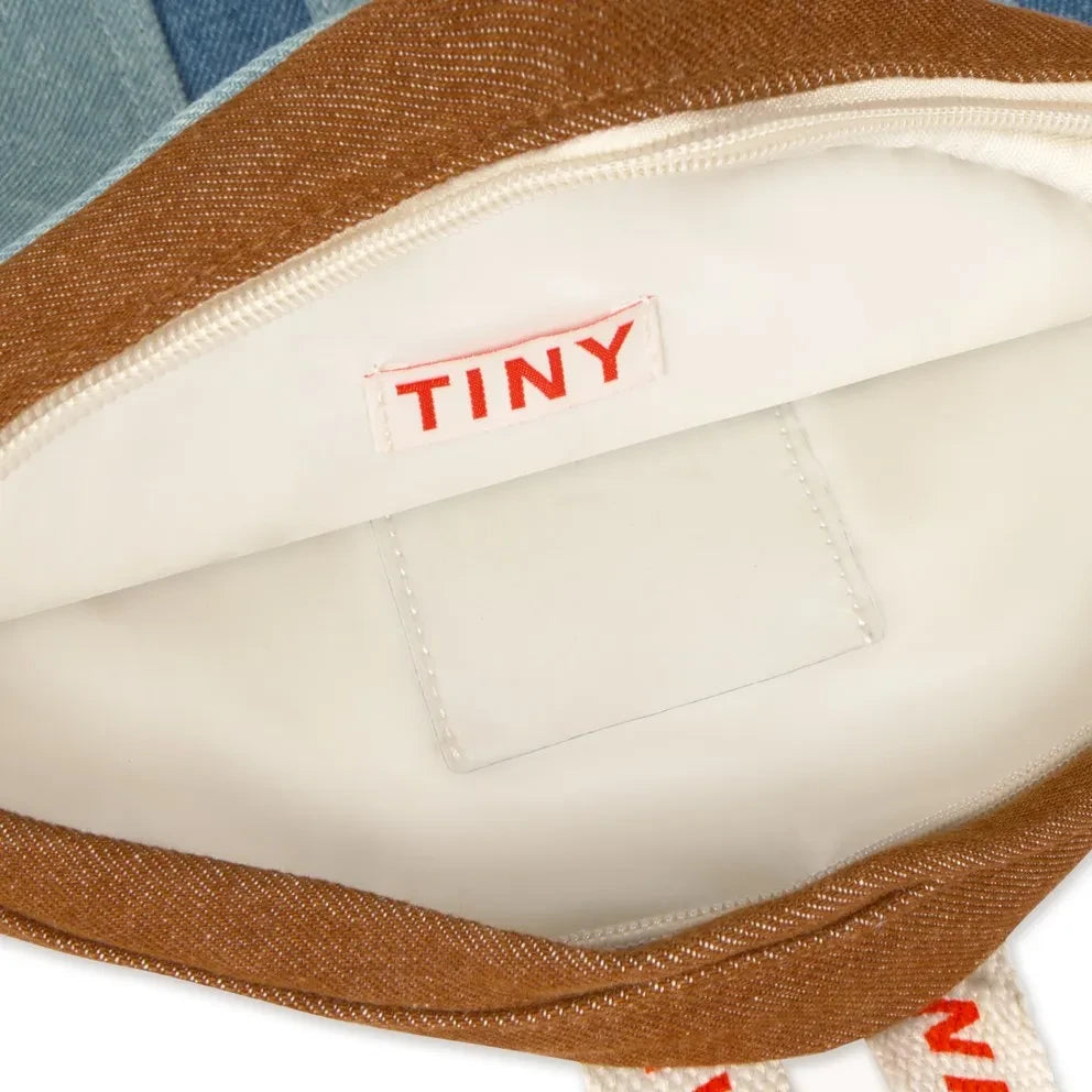 Tinycottons - Ev Yapımı Sırt Çantası | Mavi