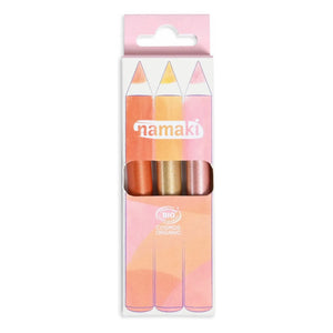 Namaki - Günlük simli kalemler - 3'lü Set | Altın