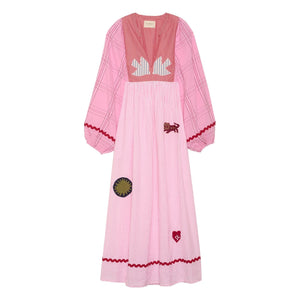 SISSEL EDELBO - Gaia Elbise | Pembe