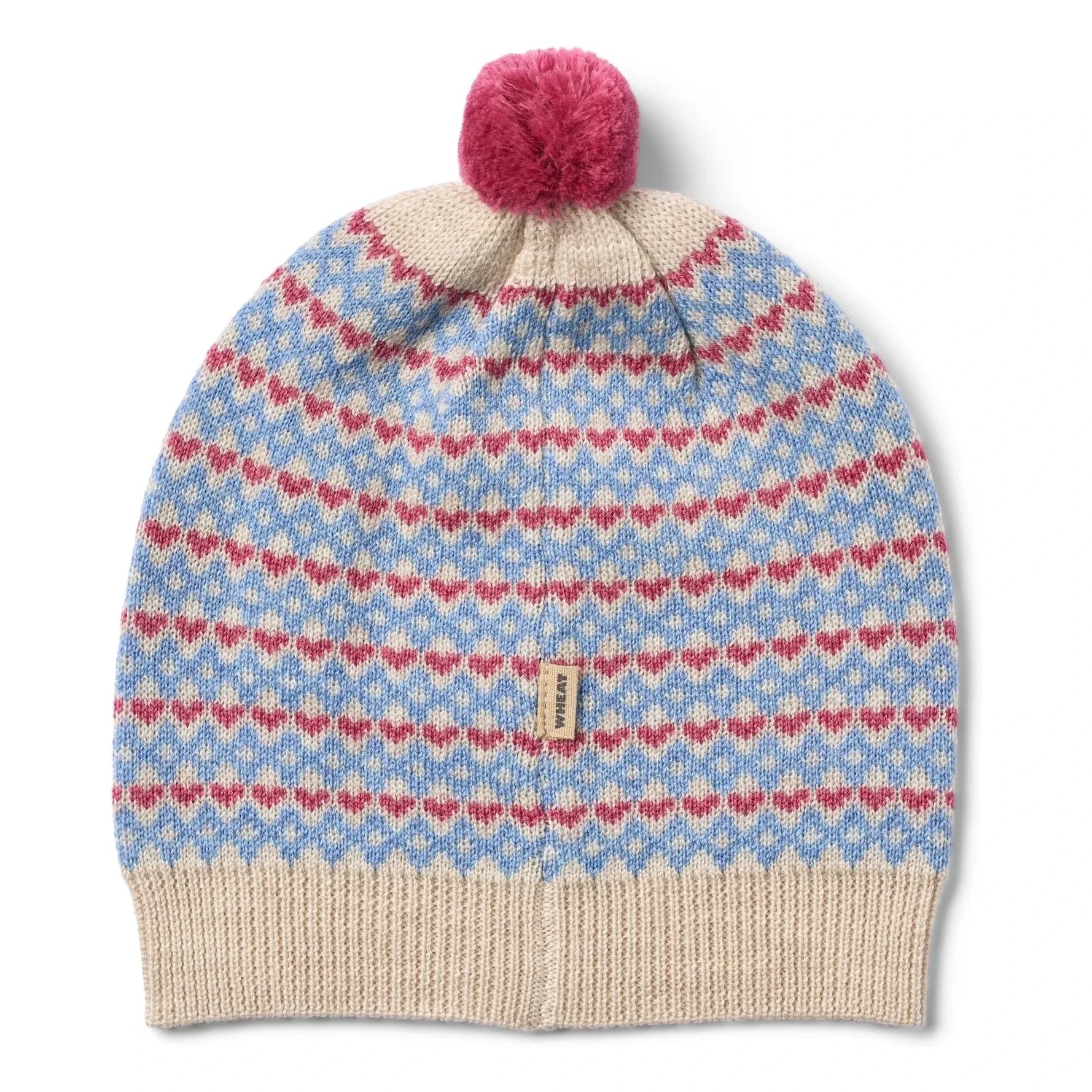Wheat - Doonia cap Merino yün | Açık Mavi
