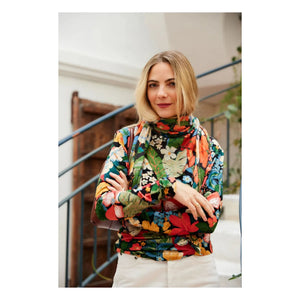 Paloma Collection - Alma Berries atkı | Yeşil
