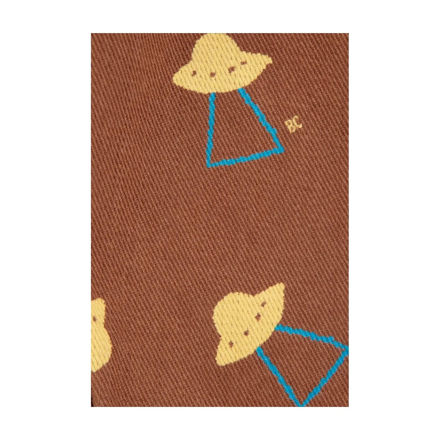 Bobo Choses - Tencel kloş pantolon | Kahverengi