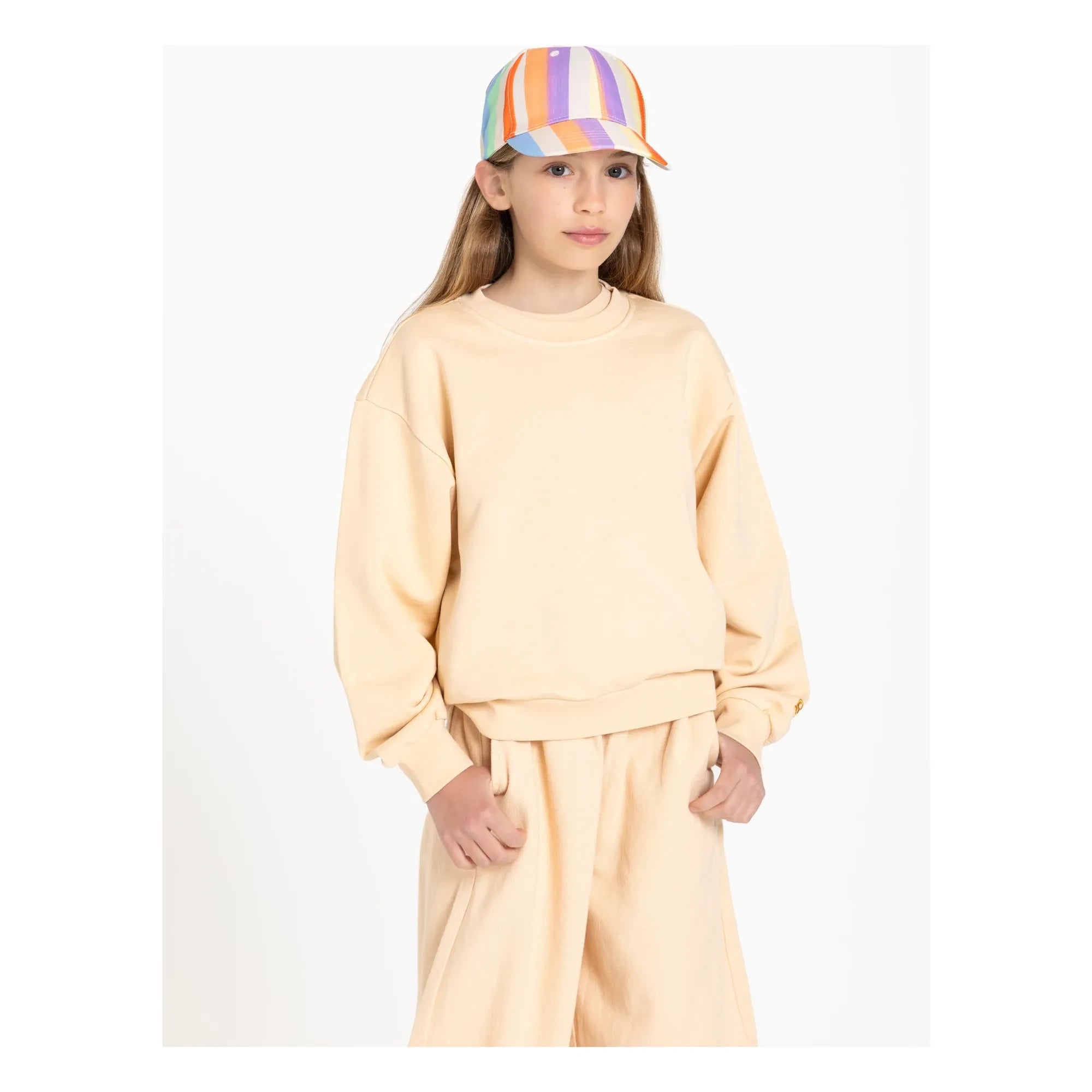 Smallable Kid - Maia organik pamuklu sweatshirt | Açık sarı