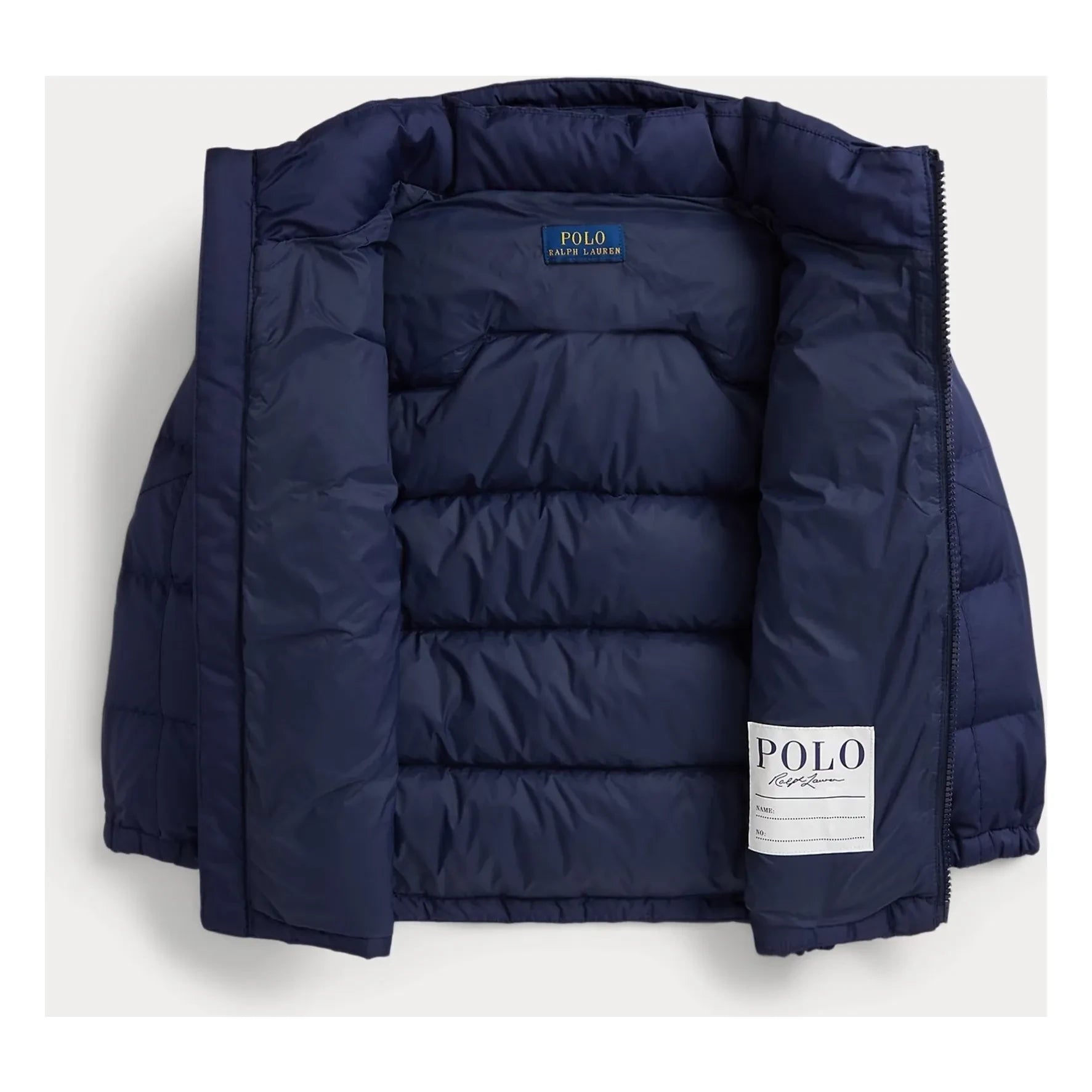 Ralph Lauren - Geri Dönüştürülmüş Elyaf Logolu Dolgulu Mont | Lacivert