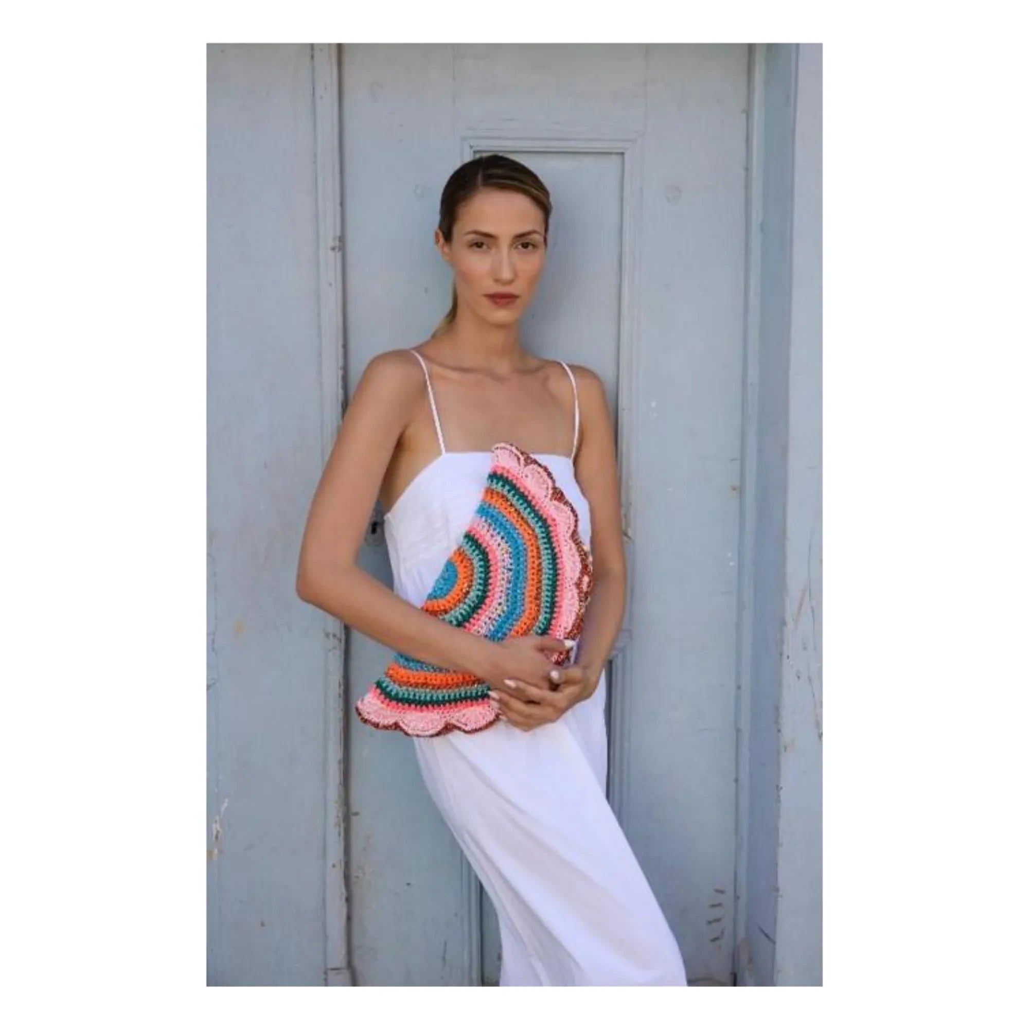 Nadia Dafri - Ebru Büyük Clutch | Pembe