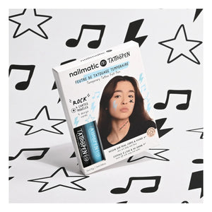 Nailmatic Kids - Tattoopen Rock dövme keçeli kalem ikili set