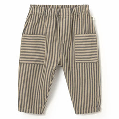 Cozmo - Çizgili Nepal Pantolon | Bej