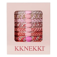 Bon Dep - 8'li Kknekki Ballet Edition lastik toka seti | Açık Pembe