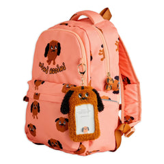 Mini Rodini - Doggies Geri Dönüştürülmüş Elyaf Sırt Çantası | Açık Pembe