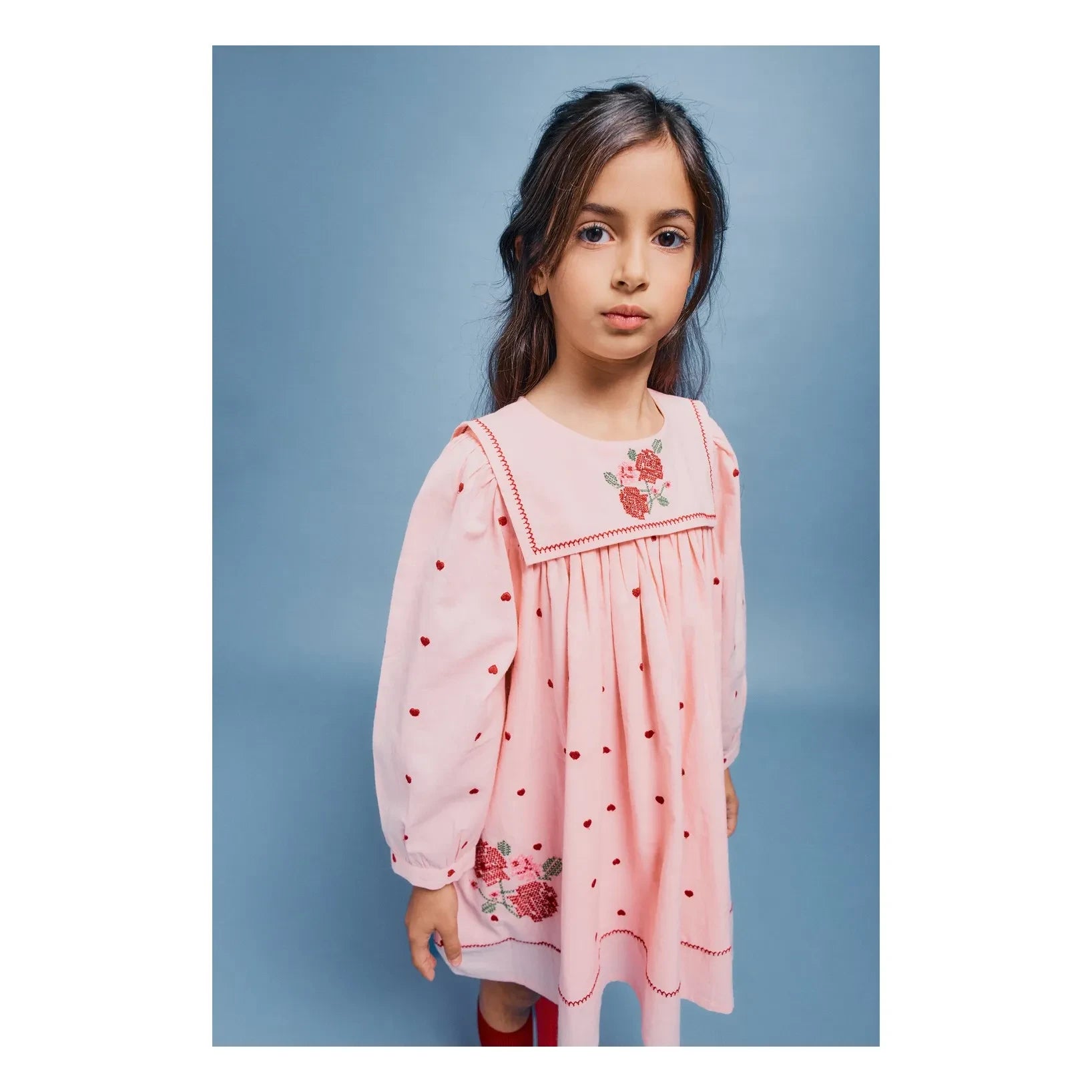 Bebe Organic - Gül Elbise | Pembe