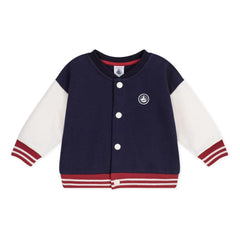Petit Bateau - Organik Pamuk Teddy Ceket | Gece mavisi