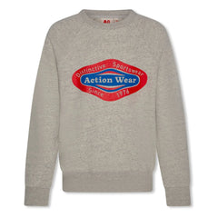 AO76 - Moon Actionwear geri dönüştürülmüş pamuklu sweatshirt | Heather grey