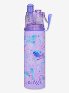 Smiggle - Aspire 500ML Paslanmaz Çelik Su Püskürtmeli Matara