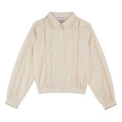 Emile et Ida - Vintage Pamuk Bluz | Krem
