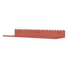 Nobodinoz - Vibes duvar rafı 50x16 cm | Terracotta