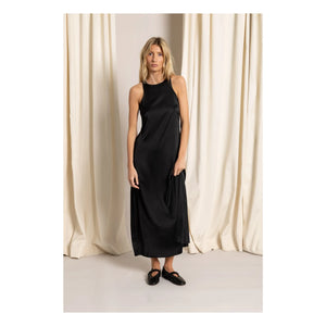 Smallable Woman - Zelie Saten Elbise | Siyah