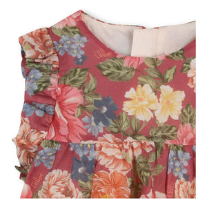 Chloé - Organik Pamuk Fleurie Üst ve Bloomer Seti | Rosewood
