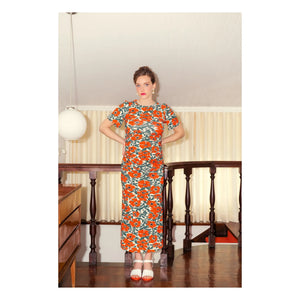 Paloma Collection - Theodora Kırmızı Hamile Elbisesi