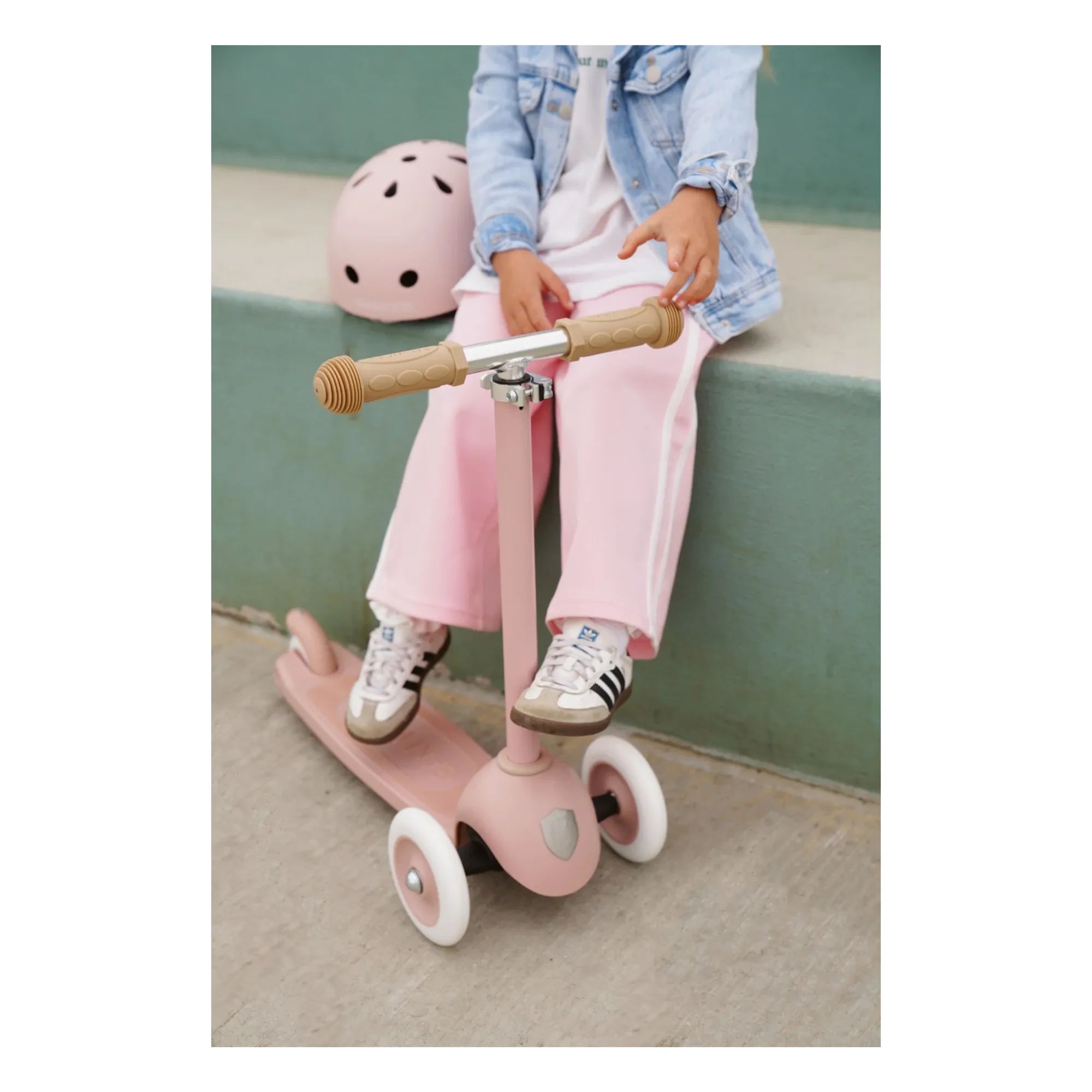 Banwood - Eco kask | Pembe