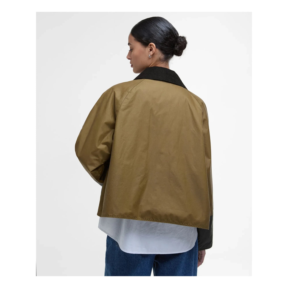 Barbour - Alma Cirée Ceket | Haki