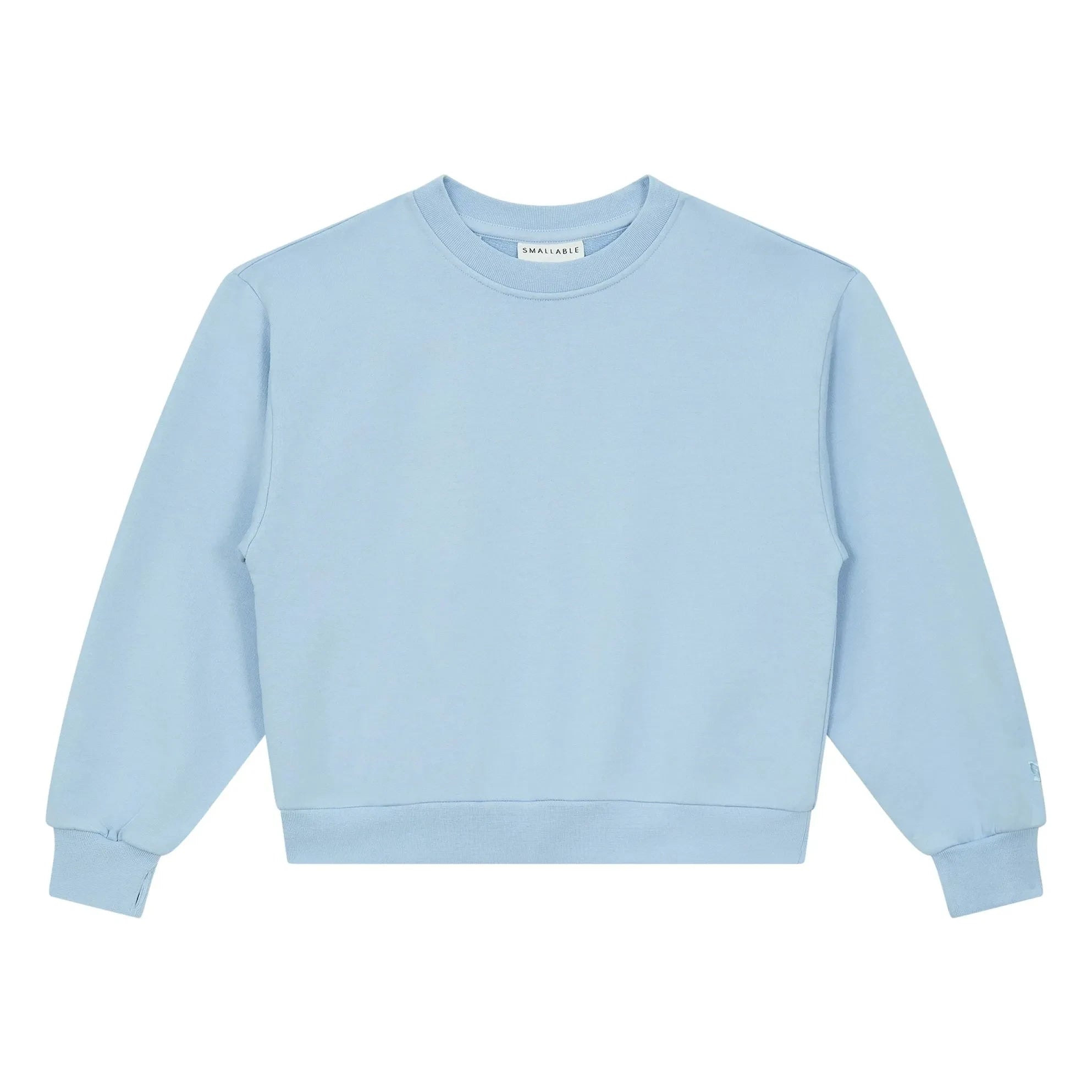 Smallable Kid - Maia organik pamuklu sweatshirt | Soluk mavi