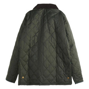 Barbour - Liddesdale Kapitone Ceket | Koyu yeşil