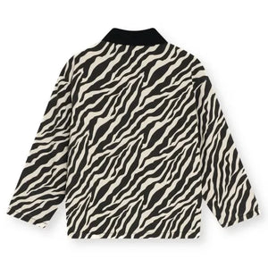 the new society - Dakota Zebra Ceket | Siyah