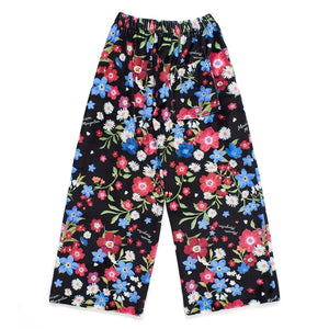 Maison Mangostan - Fleuri Velours Jogger | Siyah
