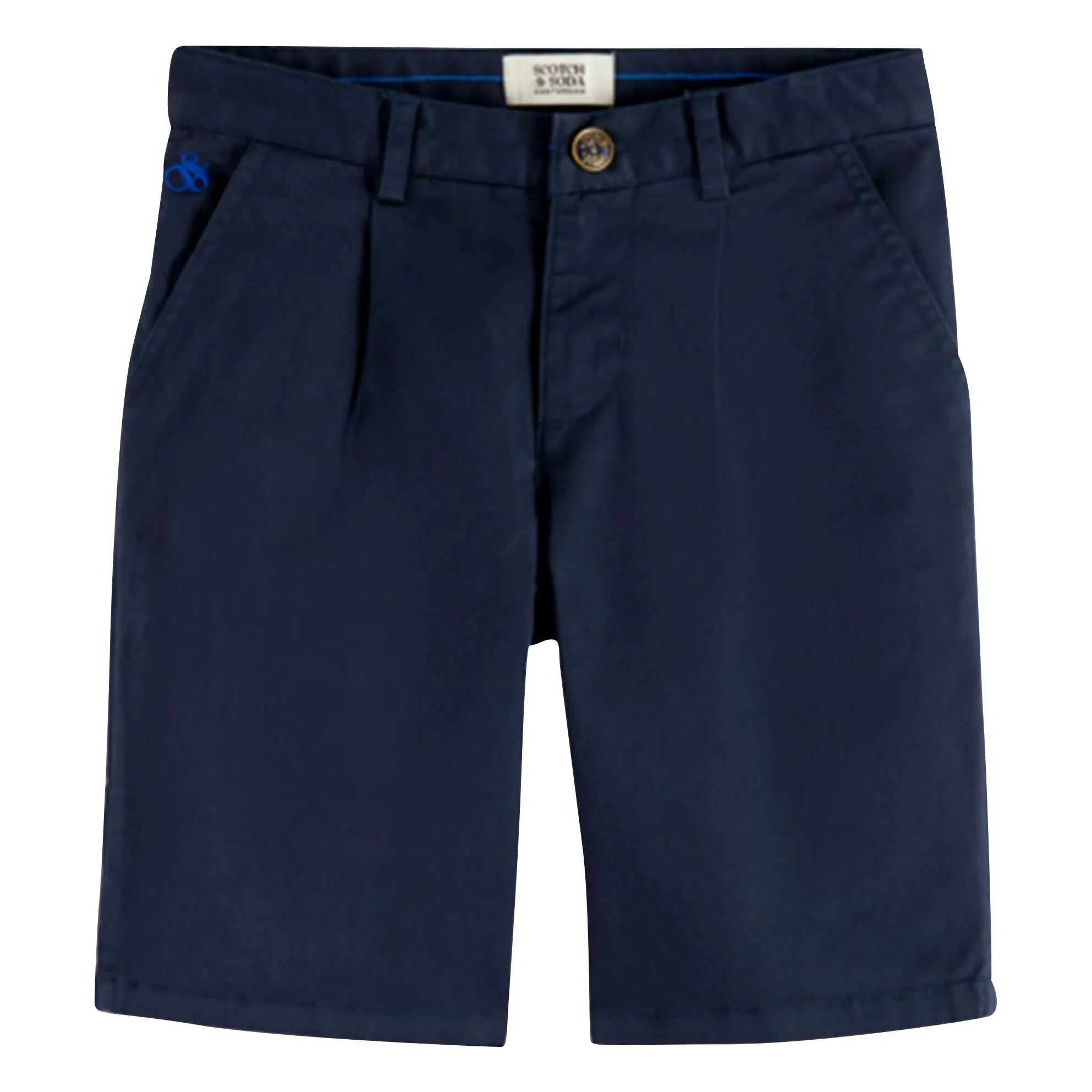 Scotch & Soda - Klasik Chino Şort | Lacivert
