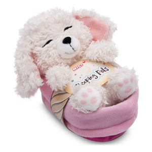 Nici - Poodle peluş - Sleeping Pets | Beyaz