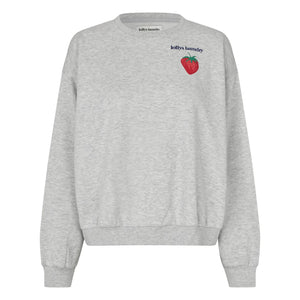 Lollys Laundry - Sydney Sweat Strawberry Pamuk | Gri