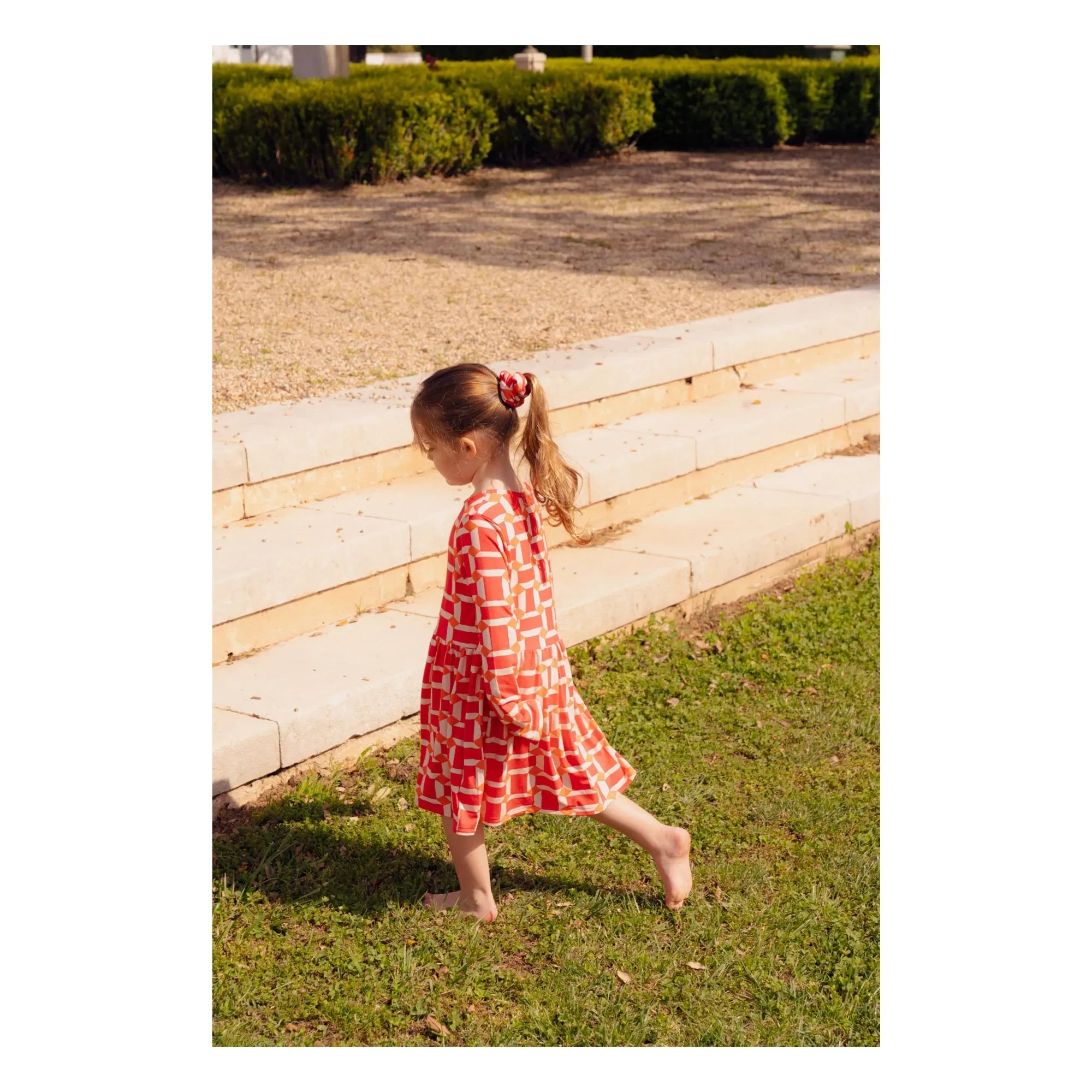 Paloma Collection - Pembe Mama elbise - Çocuk koleksiyonu | Pembe