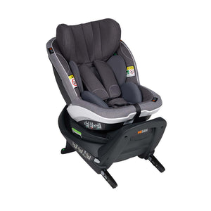 BeSafe iZi Turn i-Size Car Seat - Metallic Melange-Car Seats- | Natural Baby Shower