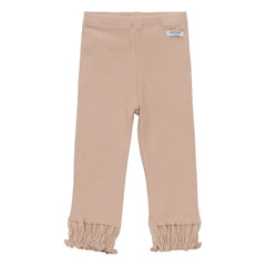 Donsje - Fırfırlı Ies Organik Pamuklu Tayt | Şeftali