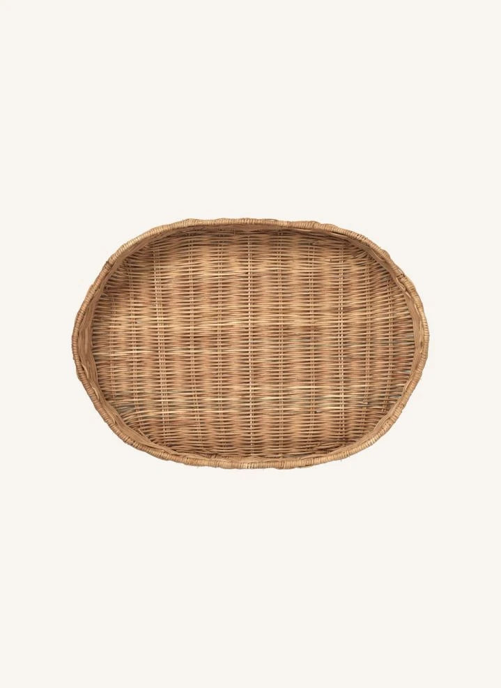 Broste Copenhagen - Lola Rattan Tepsi
